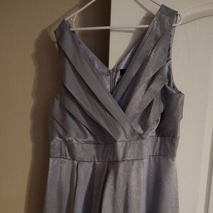 Silver Prom Dress